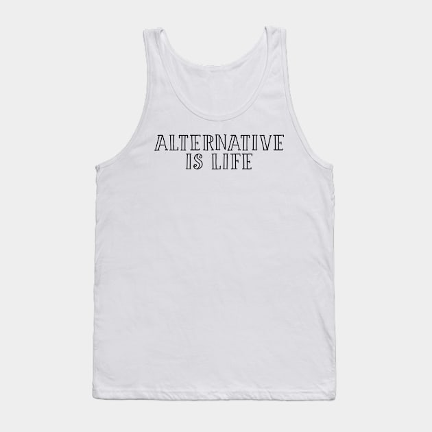 Alternative music fan gift for him girl Tank Top by NeedsFulfilled